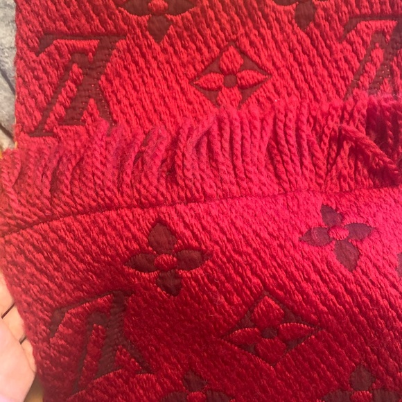 SOLD Louis Vuitton logomania scarf - Picture 3 of 5